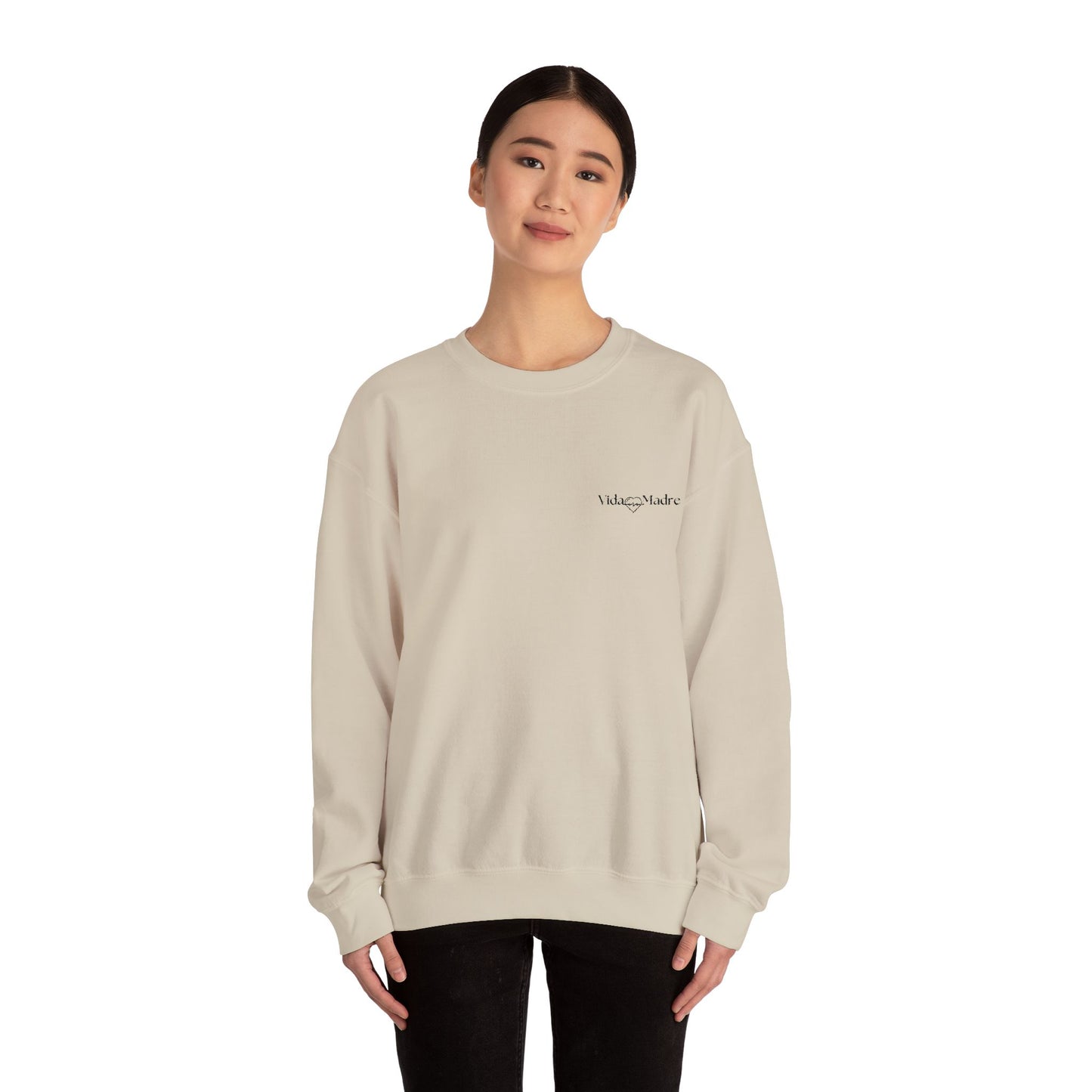 Crewneck Sweatshirt Vida Madre Logo