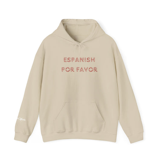 Hooded Sweatshirt - Espanish Por Favor Design